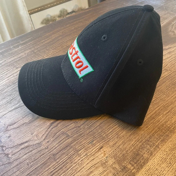 Castrol Black Hat Cotton Strap Back Baseball Cap One Size Adjustable Oil… - Picture 2 of 6
